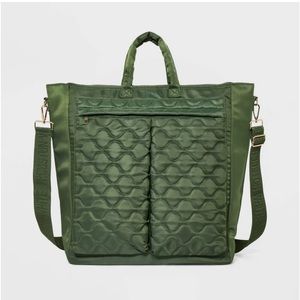 Houston White Green Bag / Laptop Bag